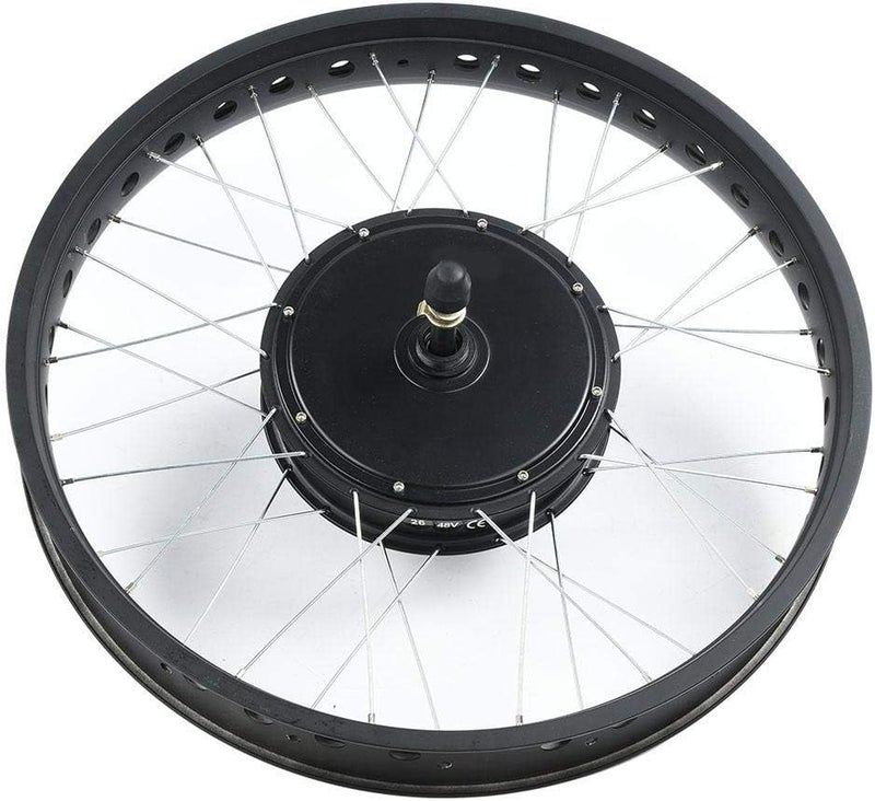 woobles Ebike Conversion Kit, 72V 3000W Electric Bicycle Kit, 26" Rear Wheel E-Bike Cycle Motor Conversion Kit Hub Motor Wheel with Intelligent Controller, LCD Display(2#) - Image 5